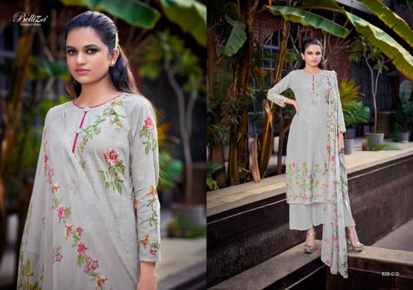 Belliza Oracle Beautiful Cotton Printed Dress Materials